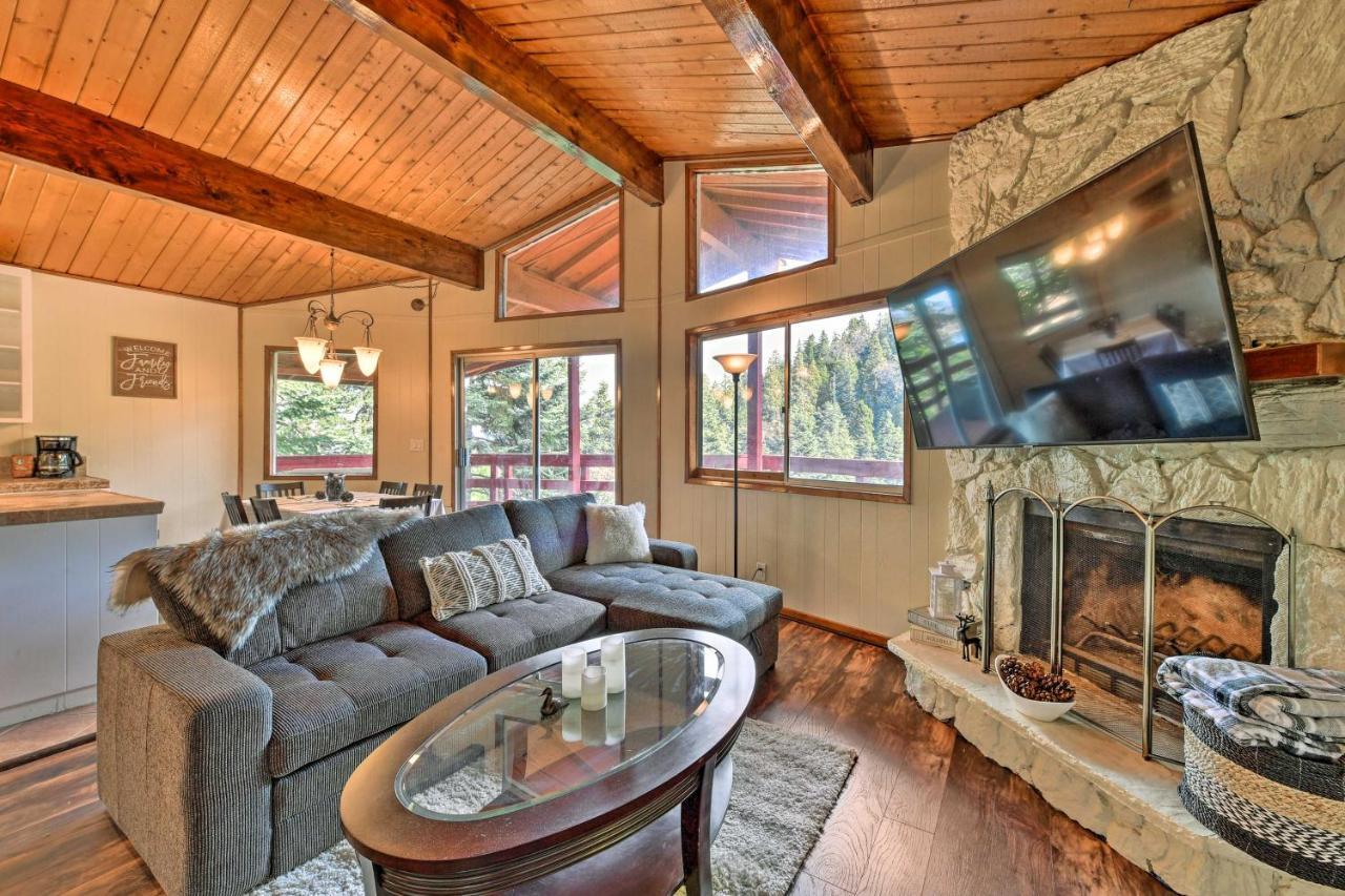 Lake Arrowhead Cabin With Deck And Stunning Mtn Views! San Bernardino Dış mekan fotoğraf
