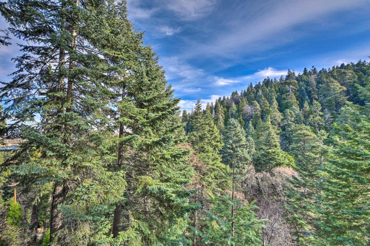 Lake Arrowhead Cabin With Deck And Stunning Mtn Views! San Bernardino Dış mekan fotoğraf
